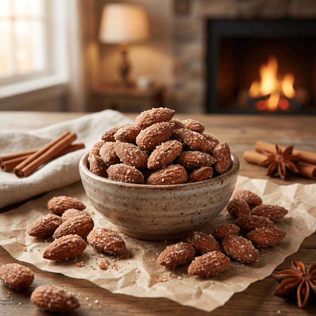 Cinnamon Roasted Almonds