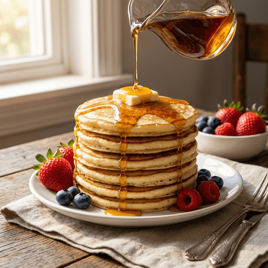Fluffy Buttermilk Pancakes
