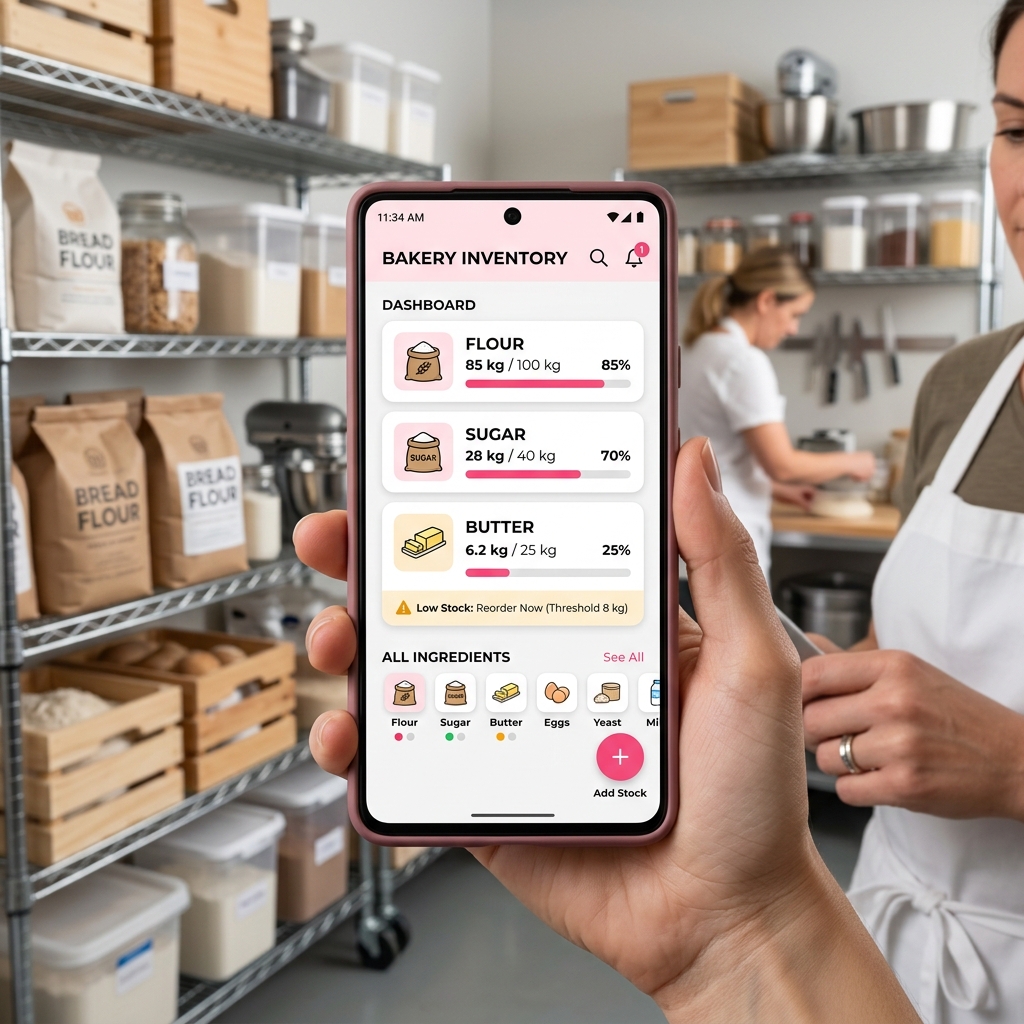 Smart Stock: Inventory Management for Bakers