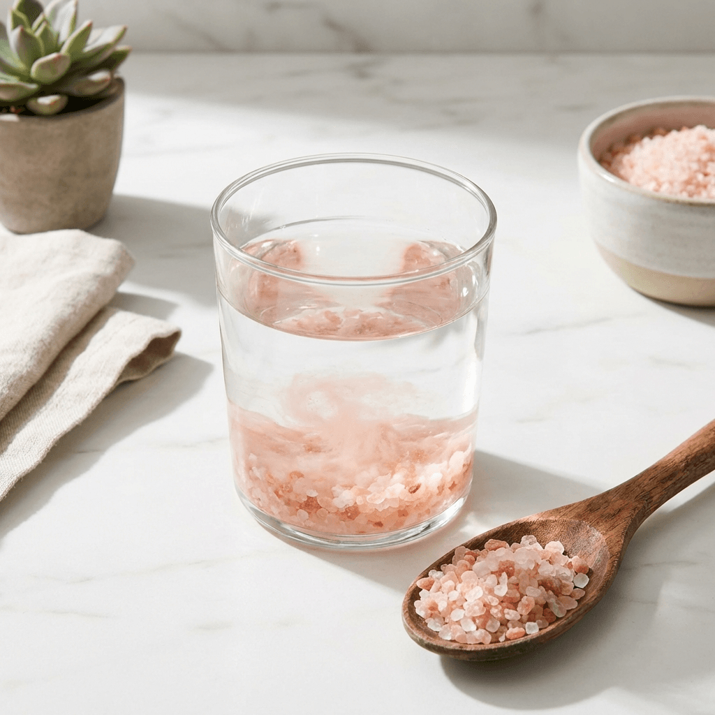 Pink Salt Recipe for Weight Loss (Sole Water)