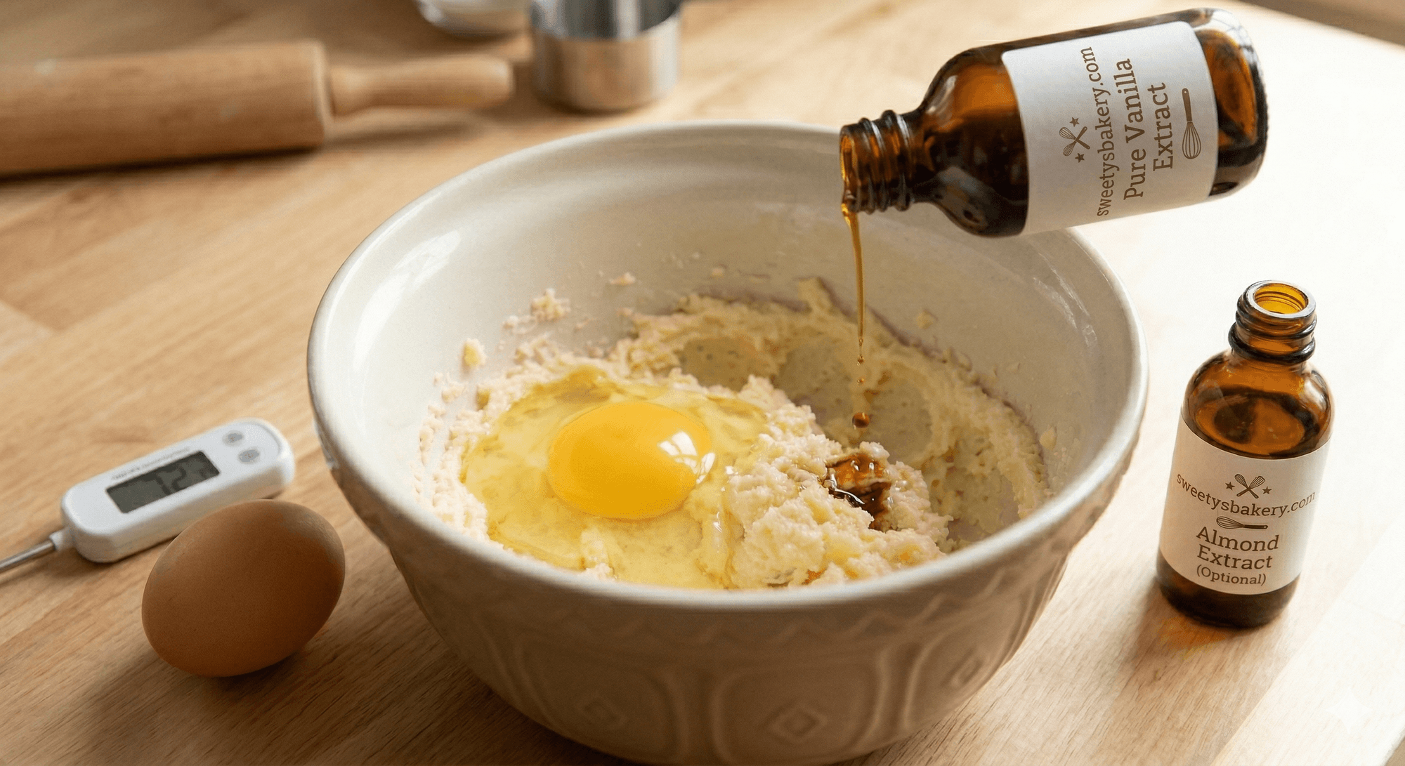 Fresh Large Egg for Cookie Binding