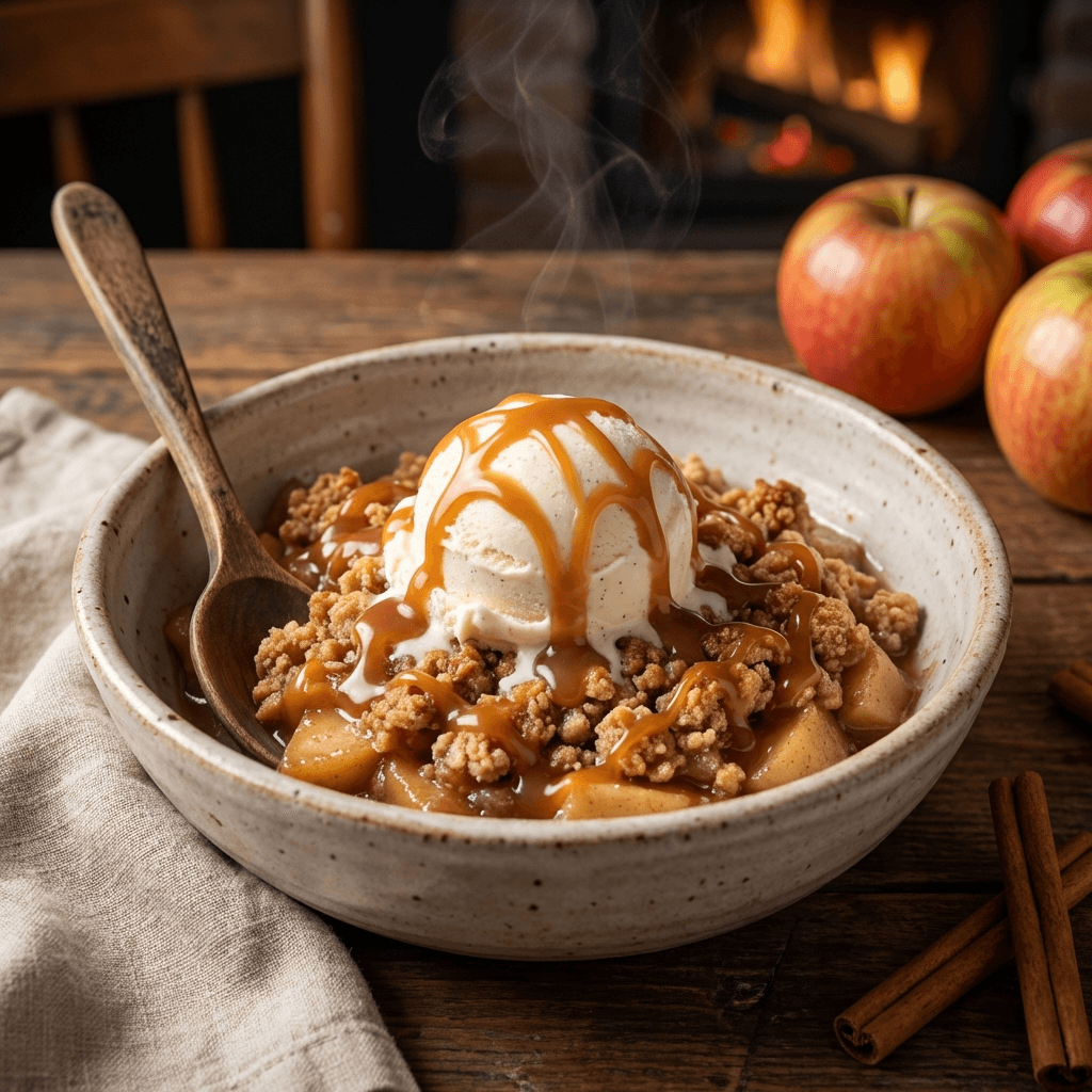 Cinnamon Spiced Baked Apples