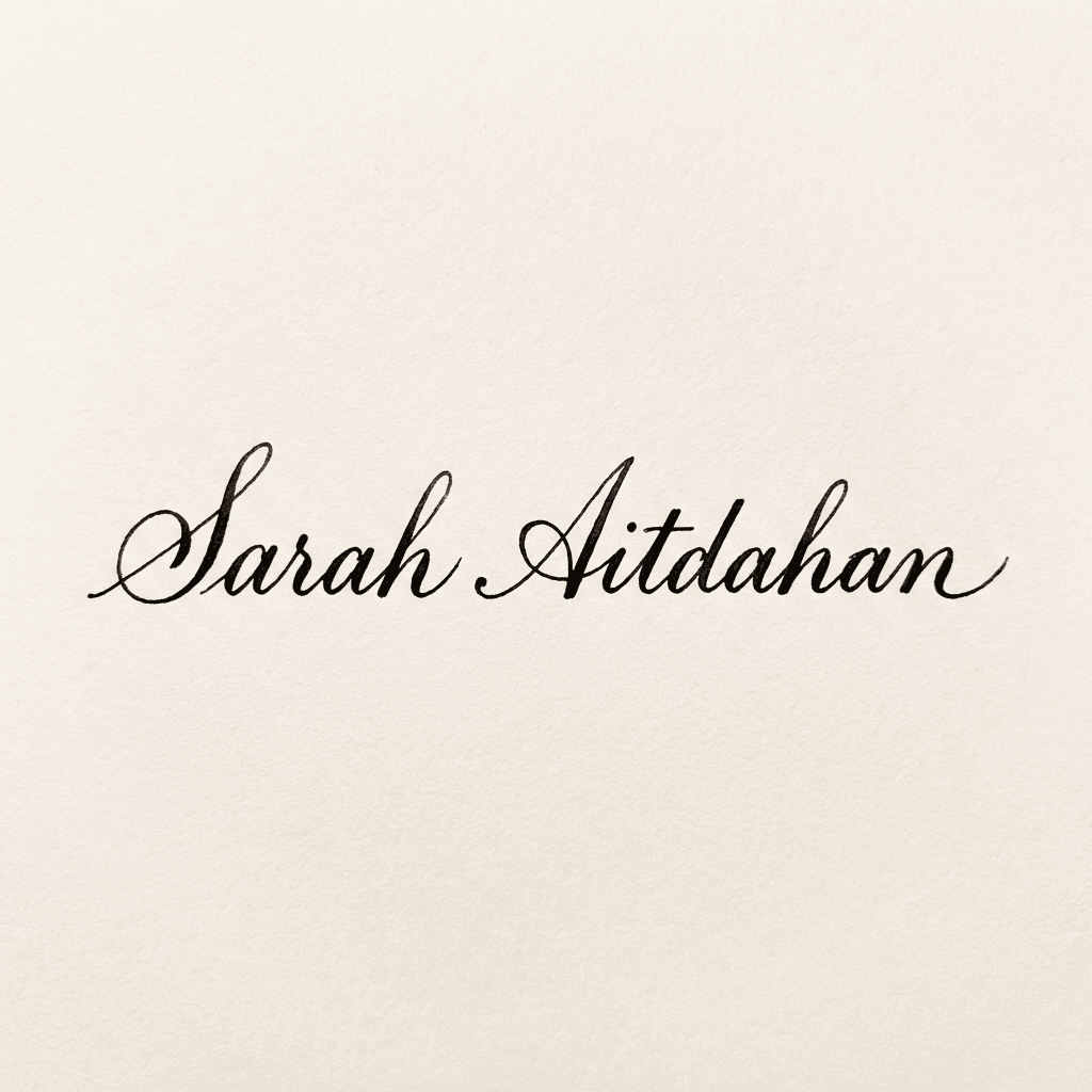 Sarah Signature